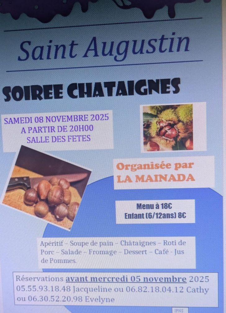 Soirée châtaignes