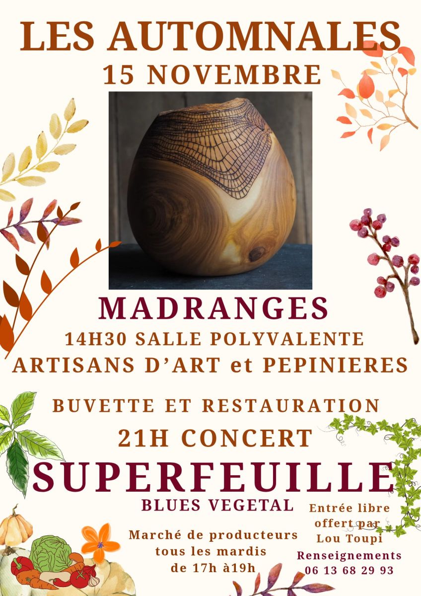 Les Automnales de Madranges
