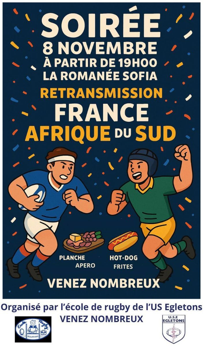 SOIRÉE RUGBY, FRANCE - AFRIQUE DU SUD