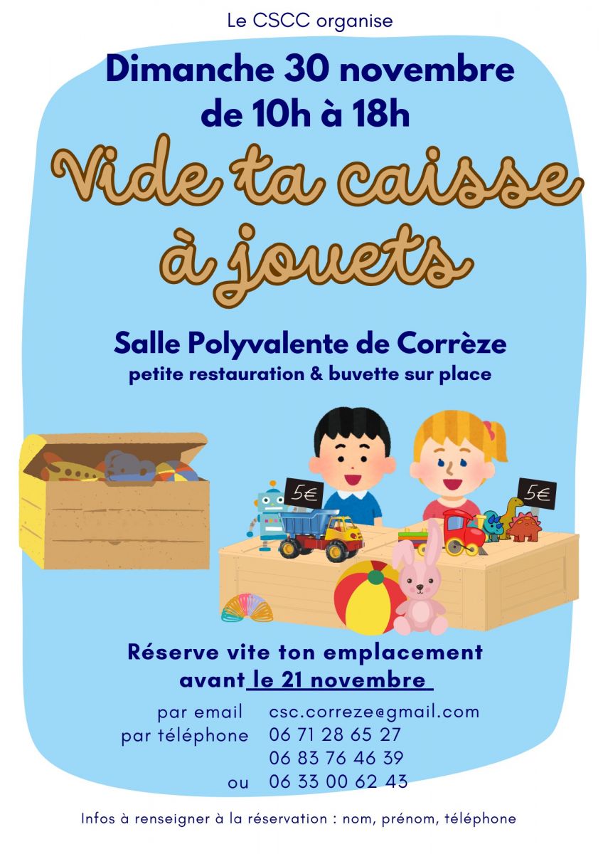 Vide ta caisse à jouets