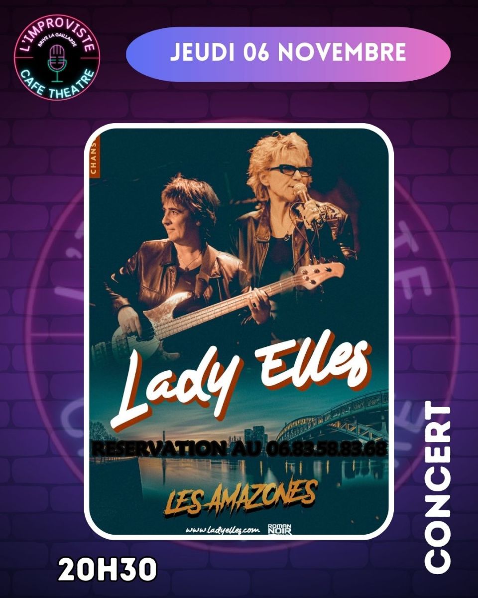 CONCERT LADY ELLES – LES AMAZONES