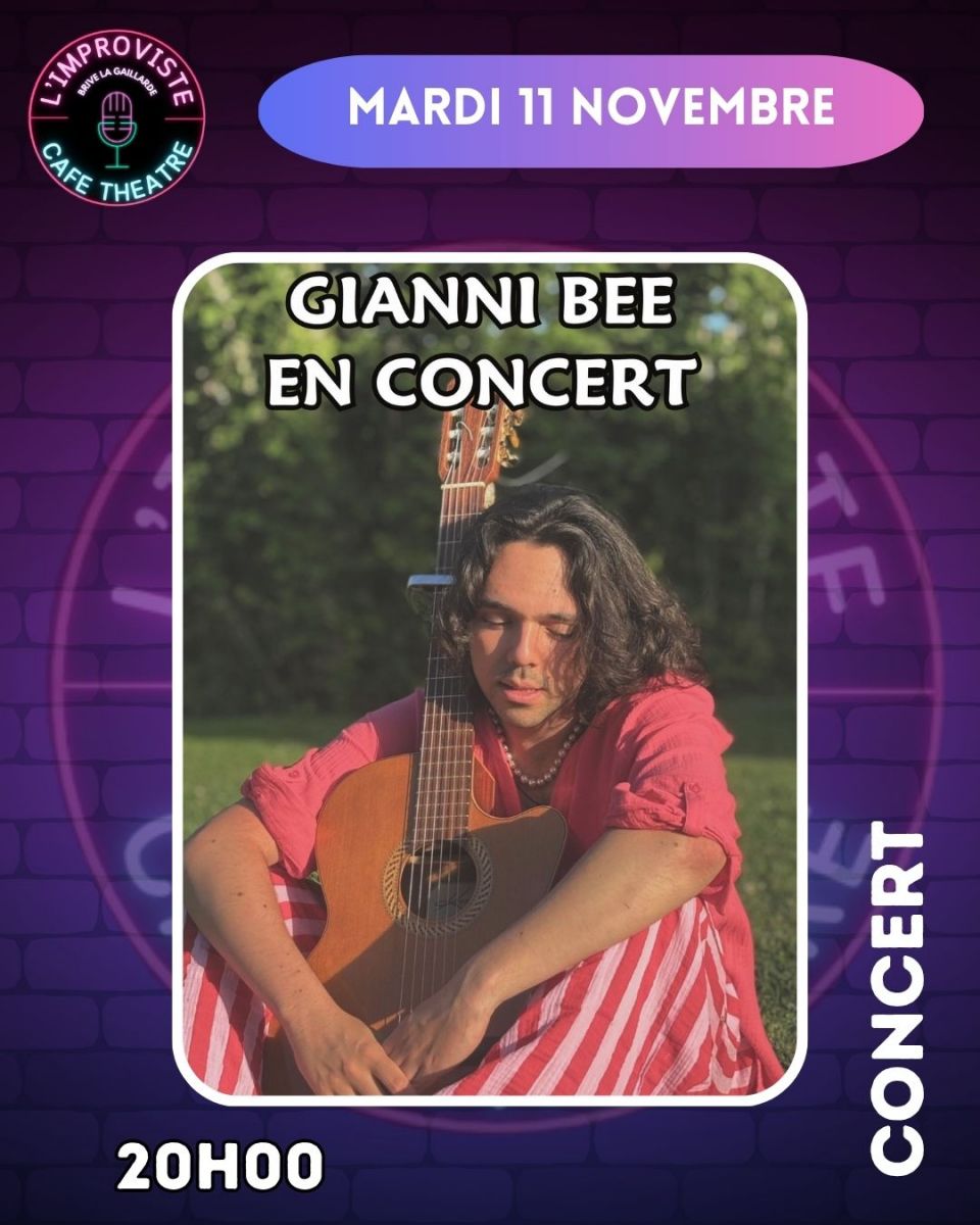 GIANNI BEE EN CONCERT