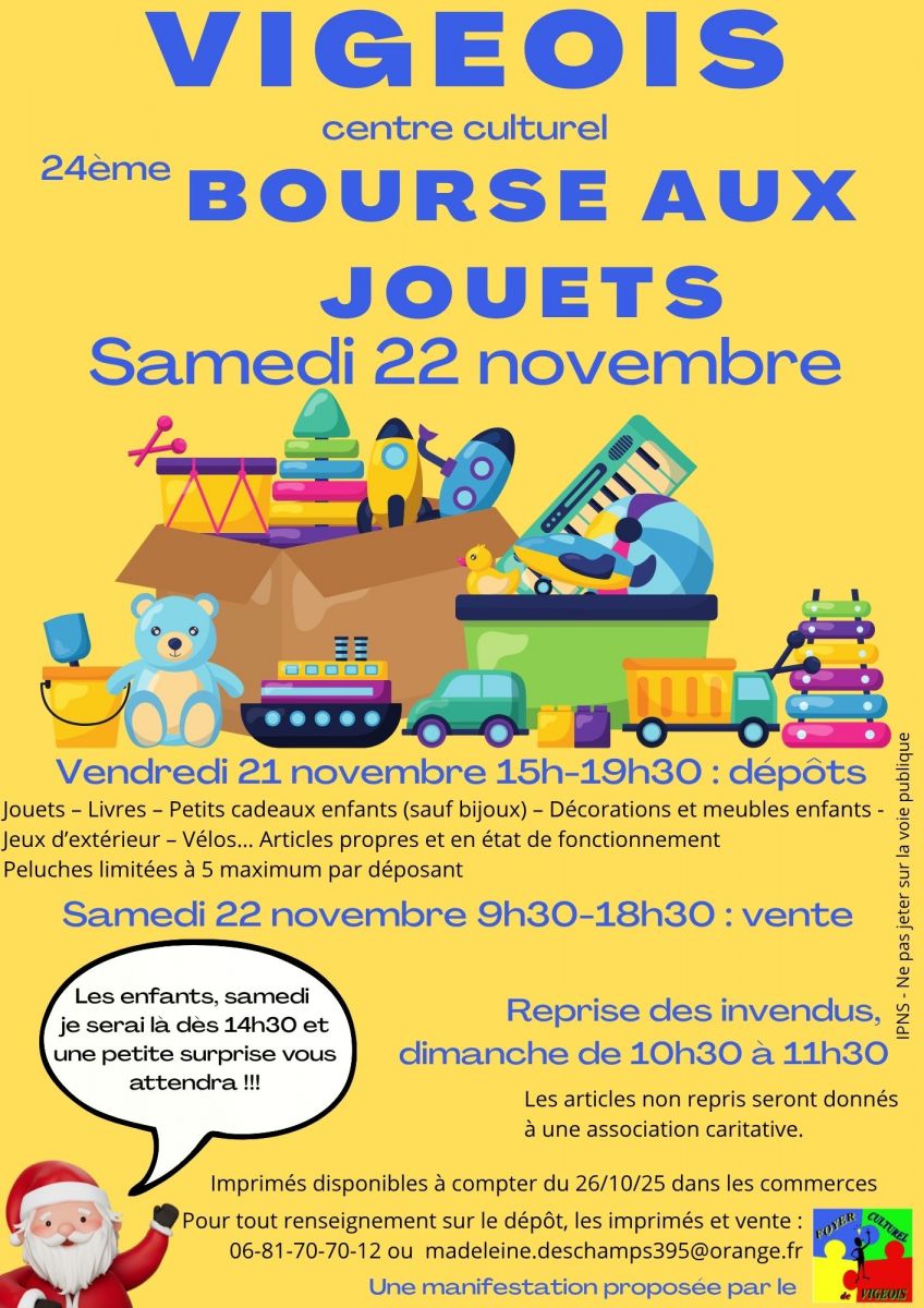 Bourse aux jouets