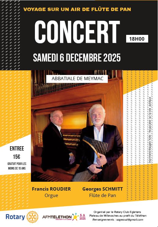 Concert "Voyage sur un air de flûte de pan"