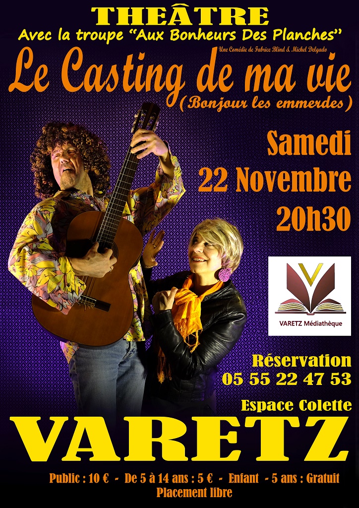 Théatre : Le casting de ma vie (Bonjour les em ...