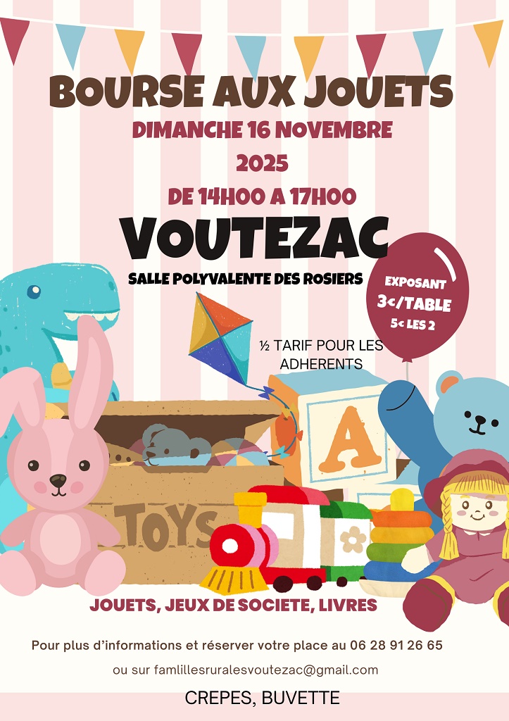 Bourse aux jouets