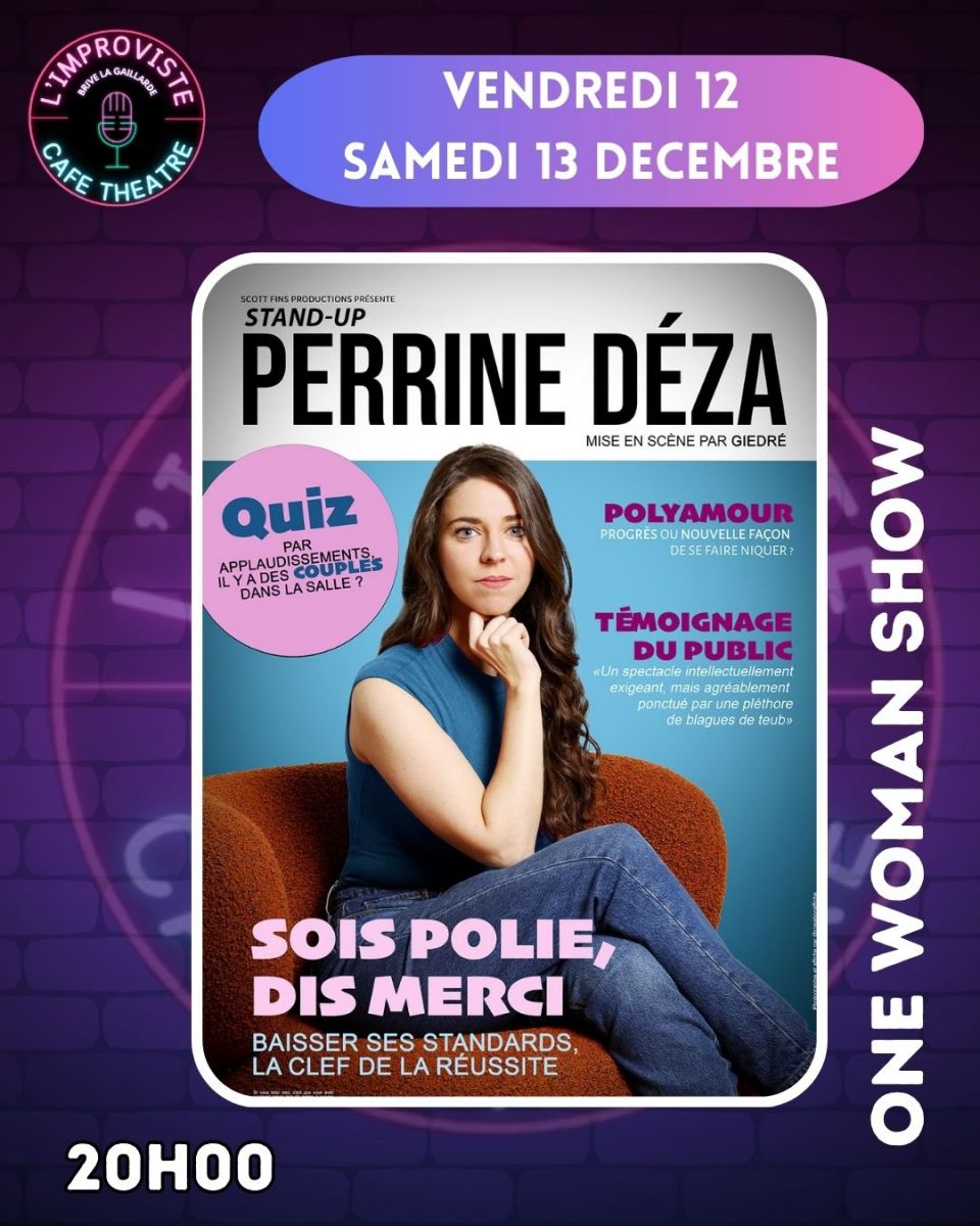 Perrine Deza : Sois polie dis merci
