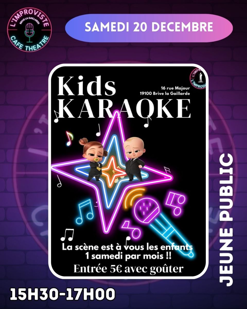 Karaoké kids party
