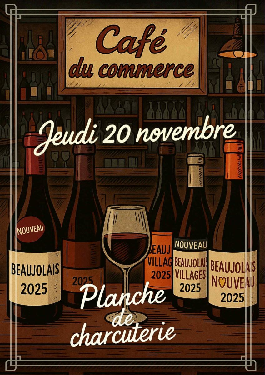 Beaujolais Nouveau au Café du Commerce