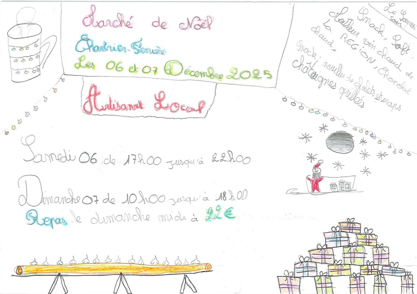 Marché de Noël à Chartrier Ferrière