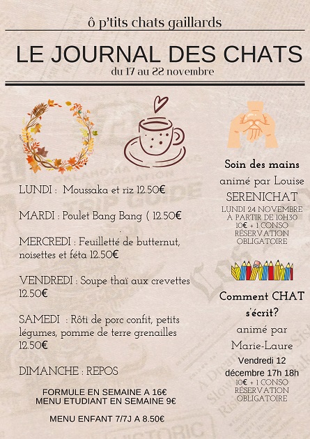 Soin des mains (Ô p'tits chats gaillards)