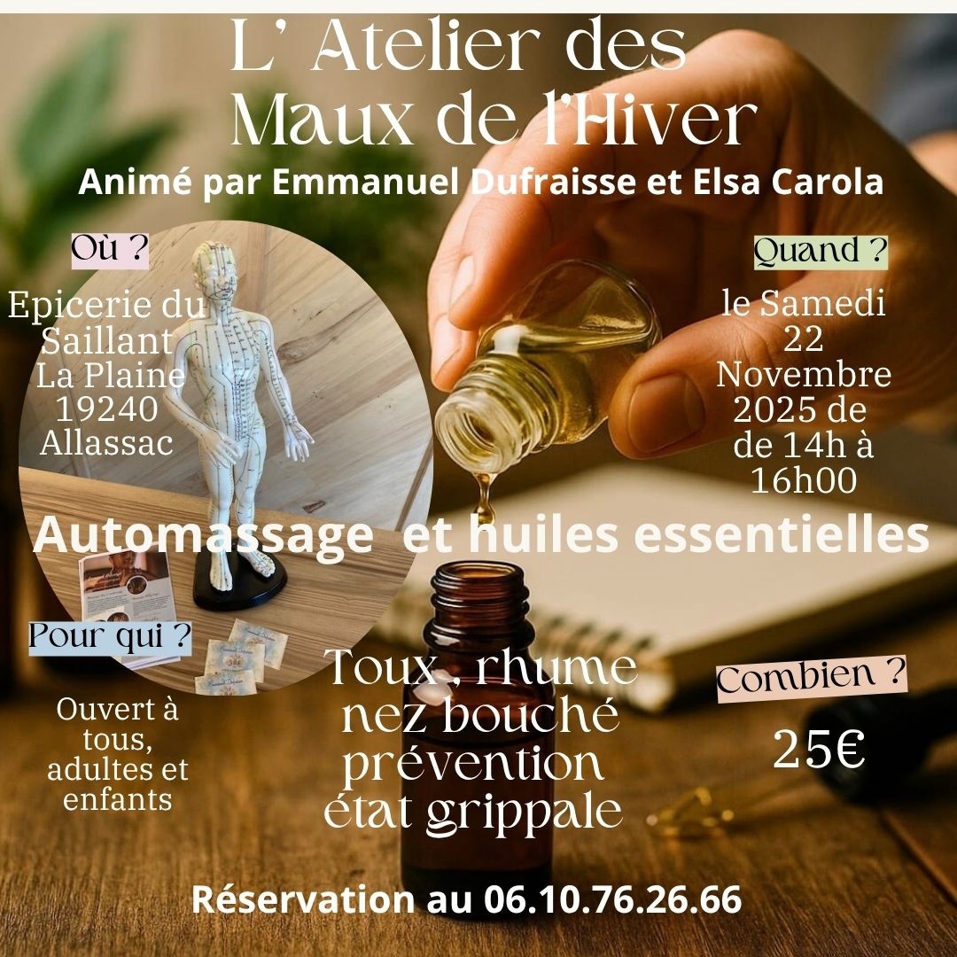 Atelier des Maux de l'Hiver