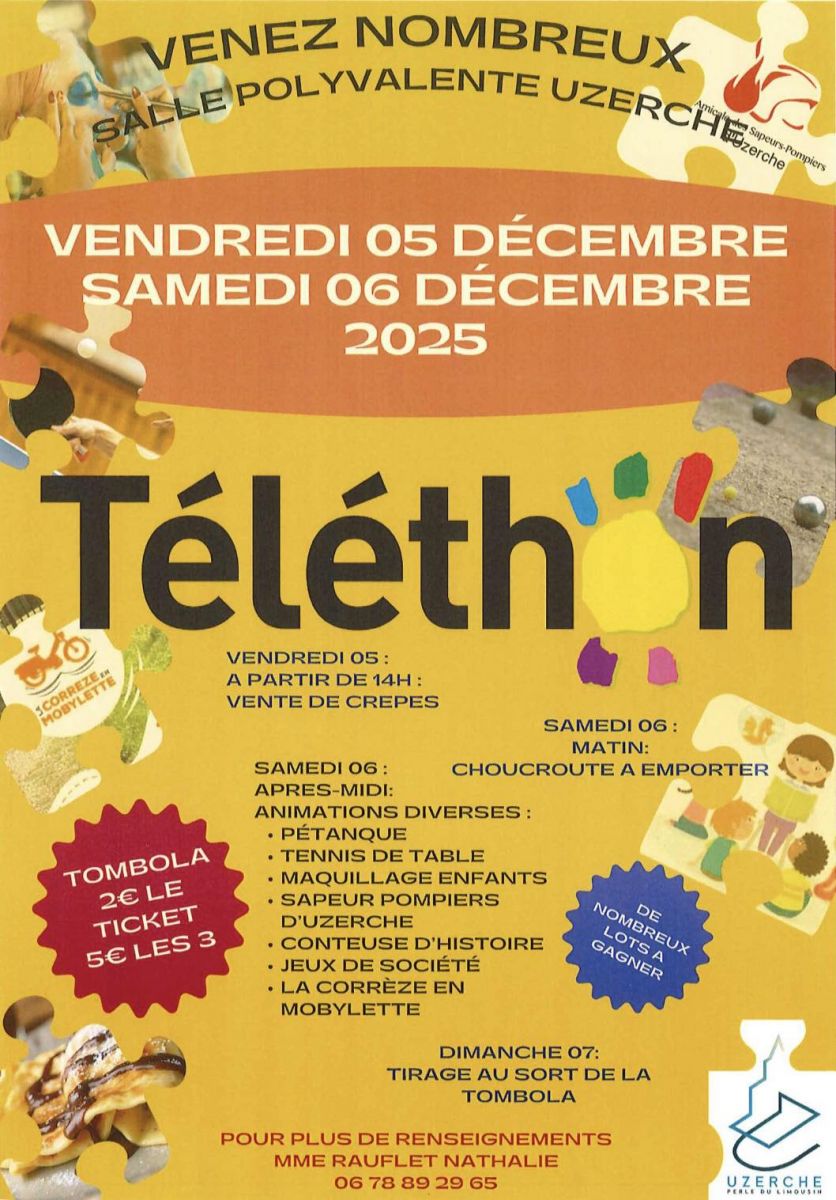 Téléthon à Uzerche