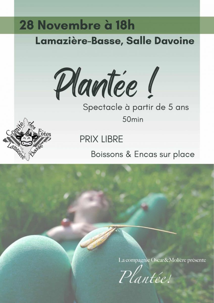 Spectacle familiale "Plantée !"