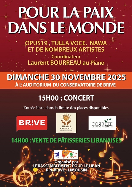 Concert pour la paix dans le monde (Auditorium)