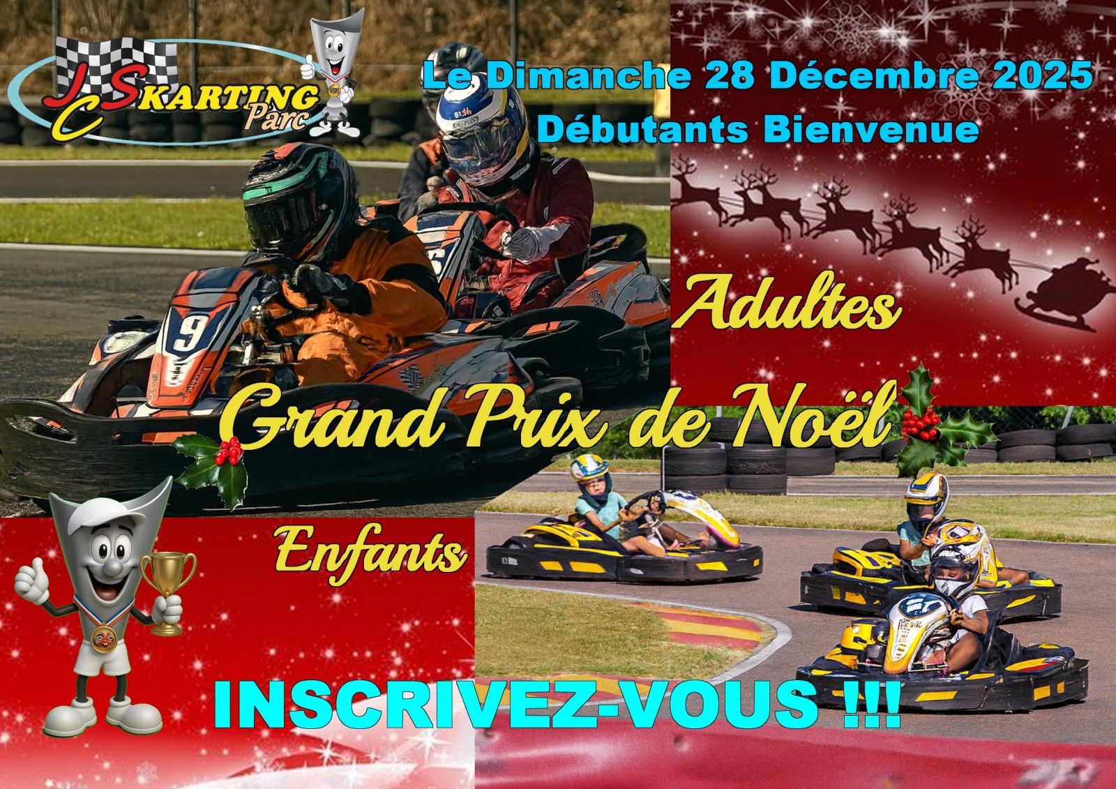 Grand prix enfant et adulte JCS Karting