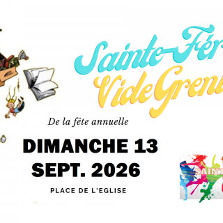 Vide-greniers de la Fête Votive