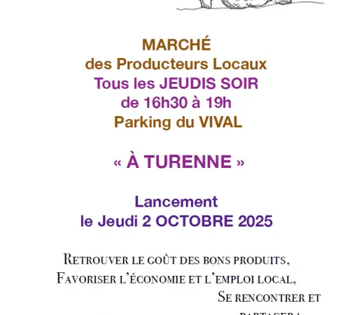 Marché des producteurs locaux