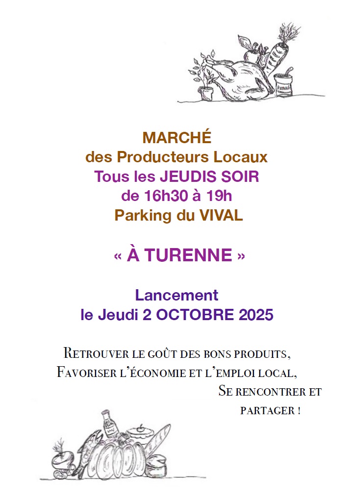 Marché des producteur ... - Crédit: Mairie de Turenne