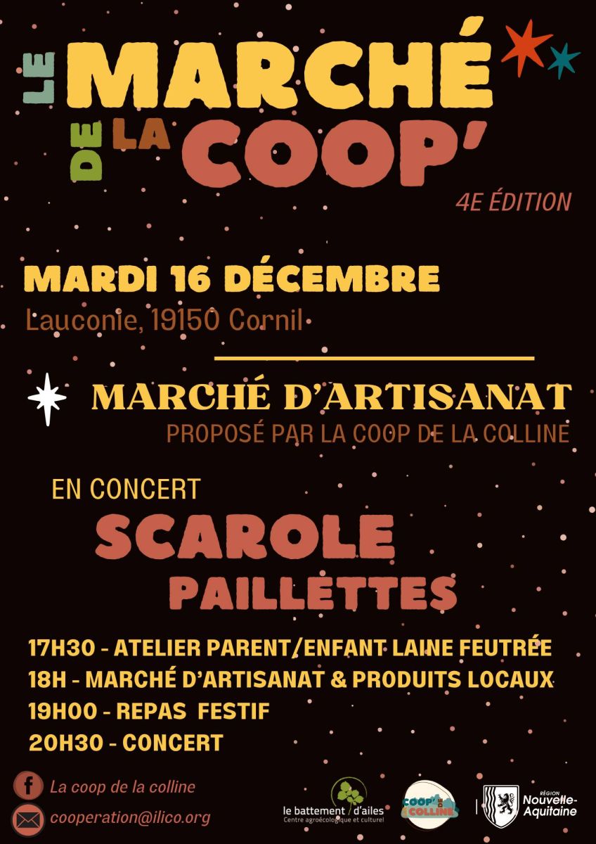 Le marché de la Coop'