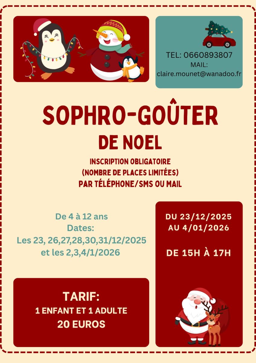 Sophro-Goûter Noël