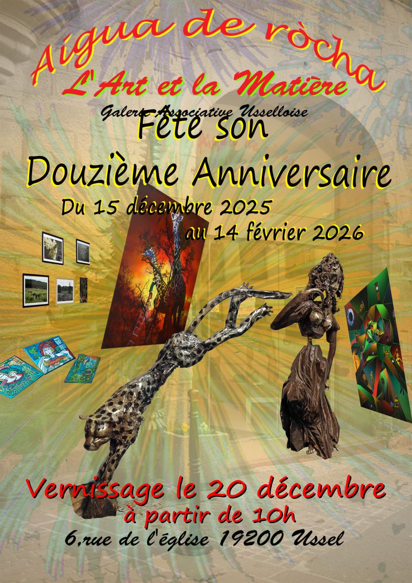 Galerie Aigua de Rocha fête son douzième anniv ...