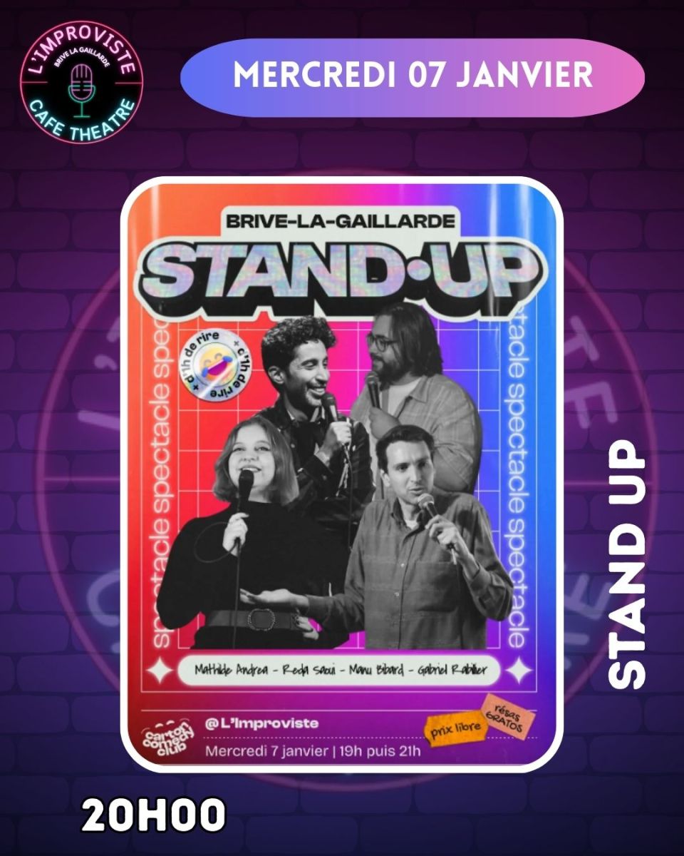 CARTON COMEDY CLUB – JANVIER 2026