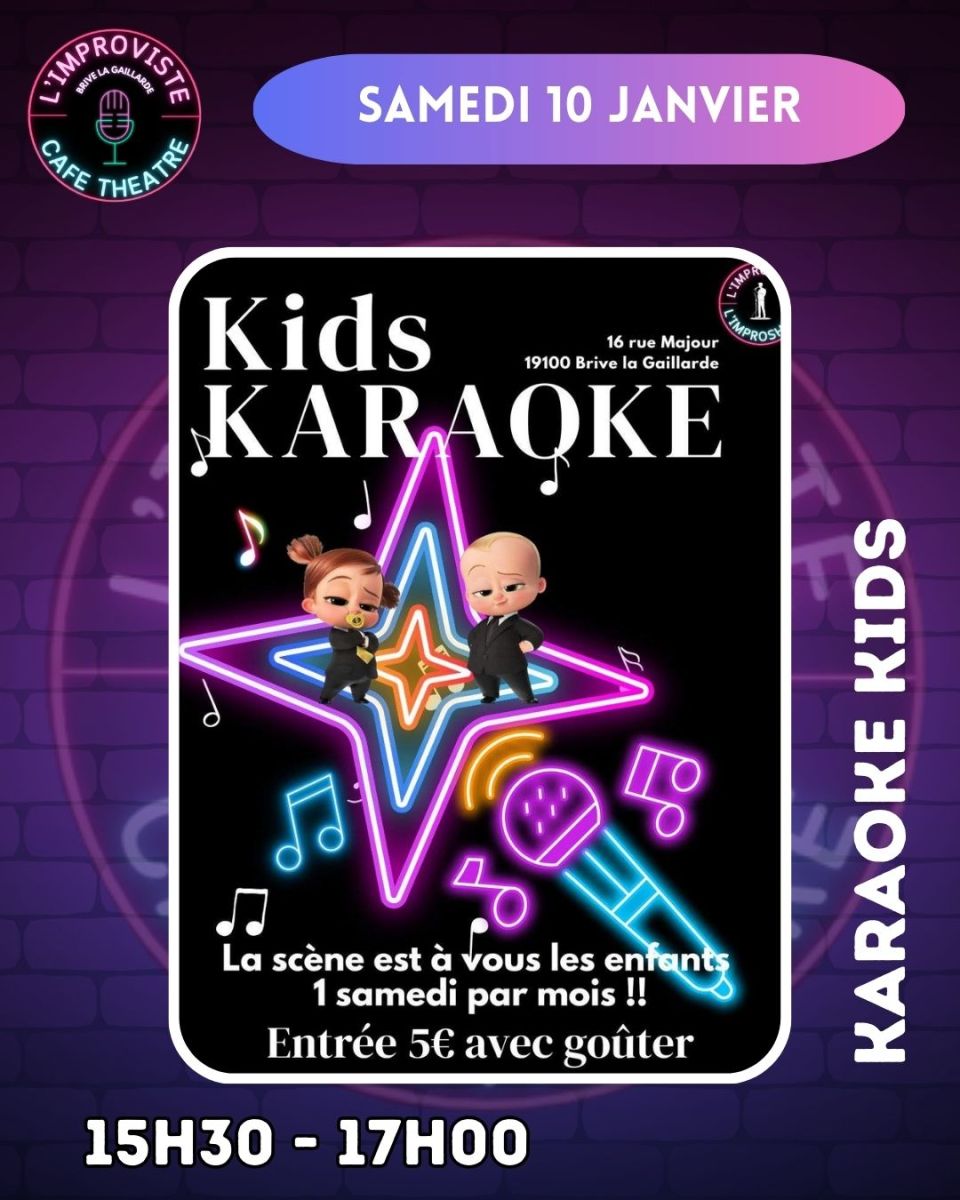 KARAOKE KIDS PARTY
