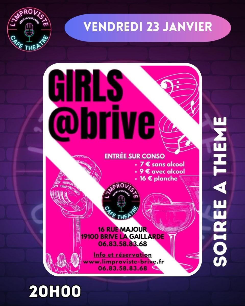 SOIREE GIRLS @ BRIVE