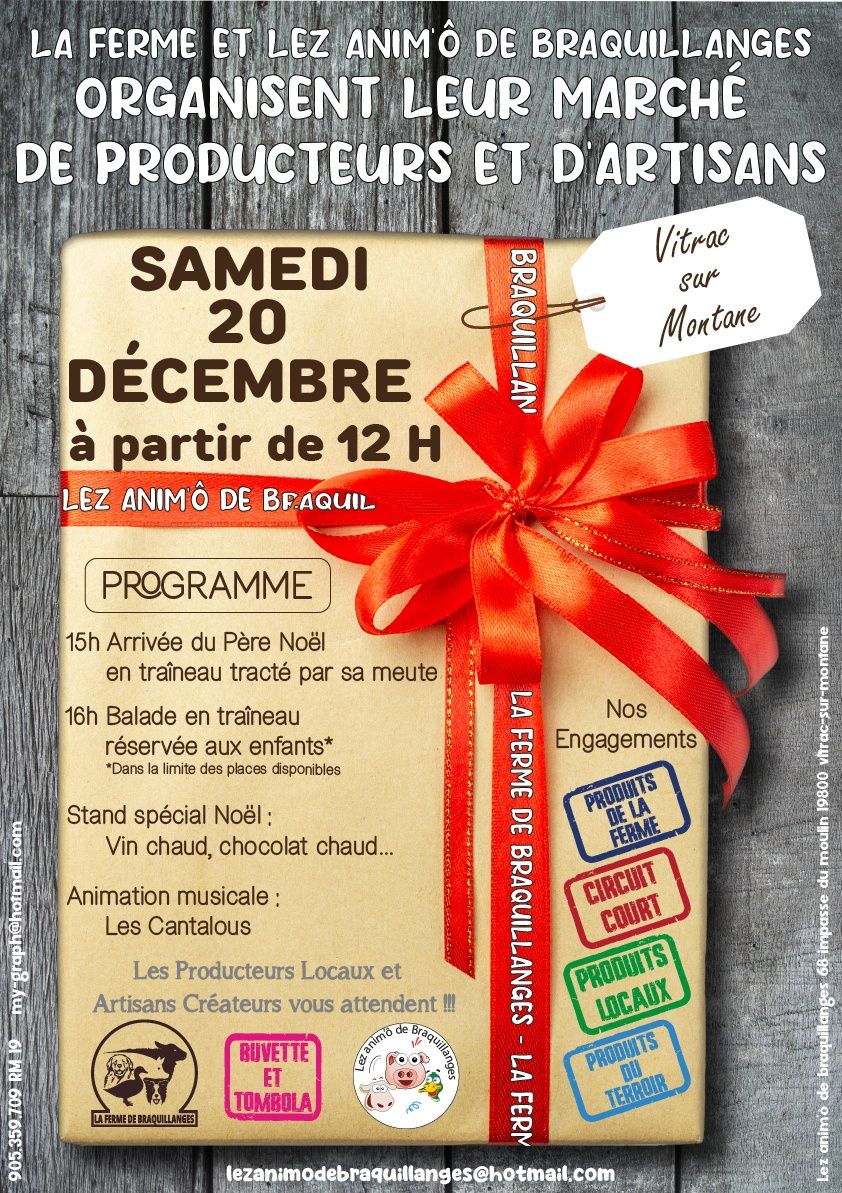 Marché de Noël - Marché des producteurs et d'a ...