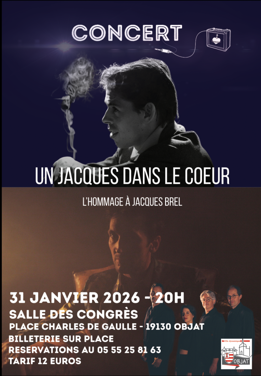 Hommage à Jacques Brel - Spectacle musical