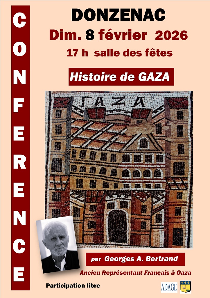 Conférence « Histoire de Gaza» par Georgre A B ...
