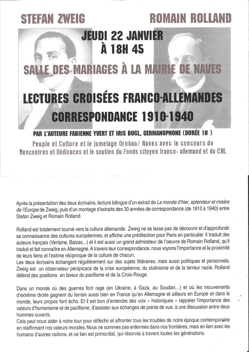 Lectures croisées franco-allemandes - Correspo ...