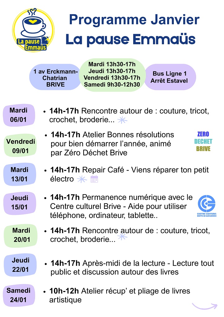 La Pause EMMAÜS : Permanence numérique avec le ...