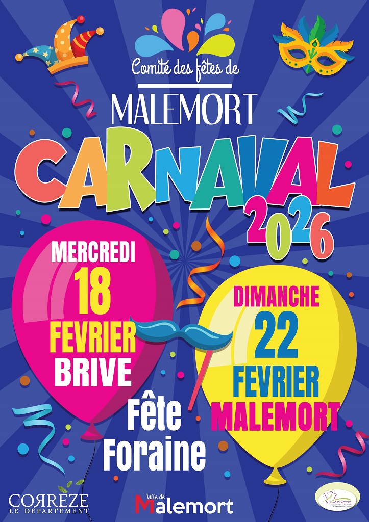 Carnaval de Malemort 2025 : portes ouvertes