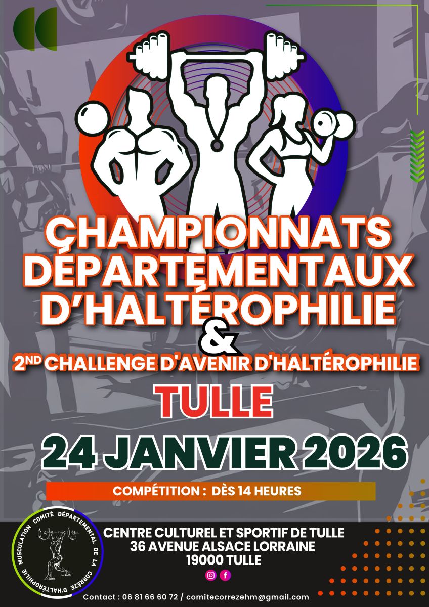 Championnats départementaaux d'haltérophilie