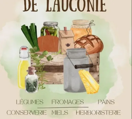 Le P'tit marché de Lauconie