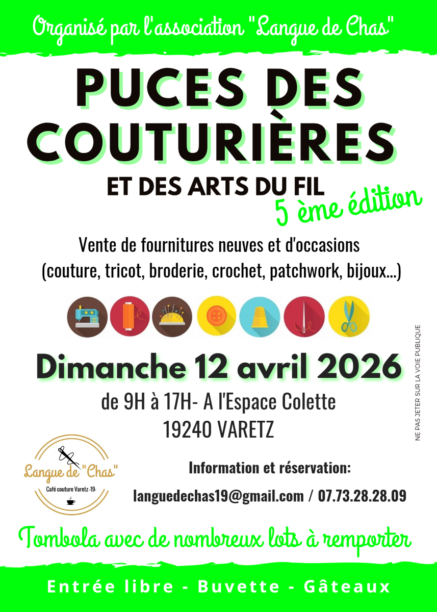 Puces des couturières
