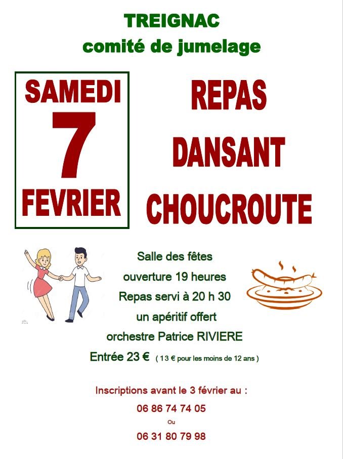 Repas Dansant Choucroute