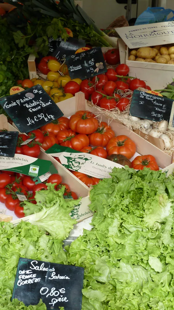 Marché à Corrèze - Crédit: OIT Tulle