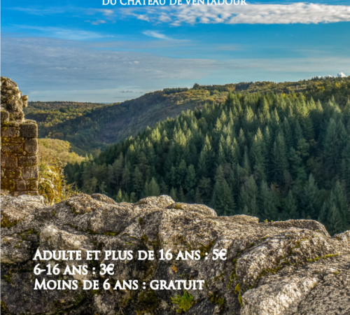 Visite : Des paysages au Château de Ventadour