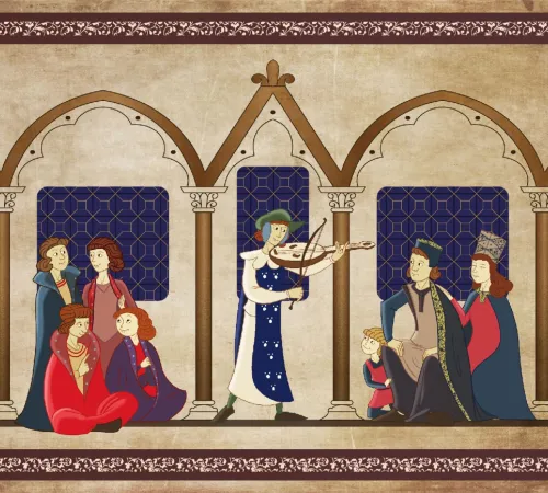 Des Troubadours au Château de Ventadour