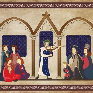 Des Troubadours au Château de Ventadour