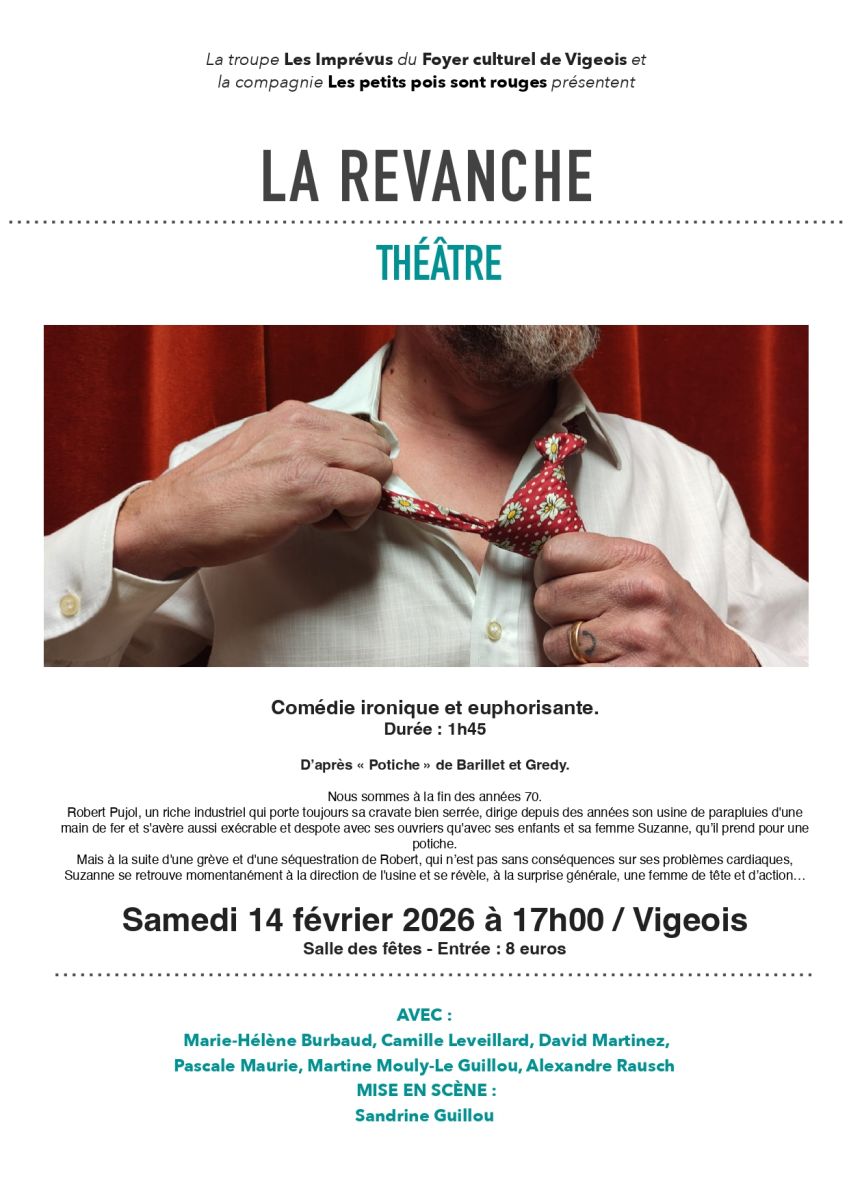 Théâtre : La Revanche