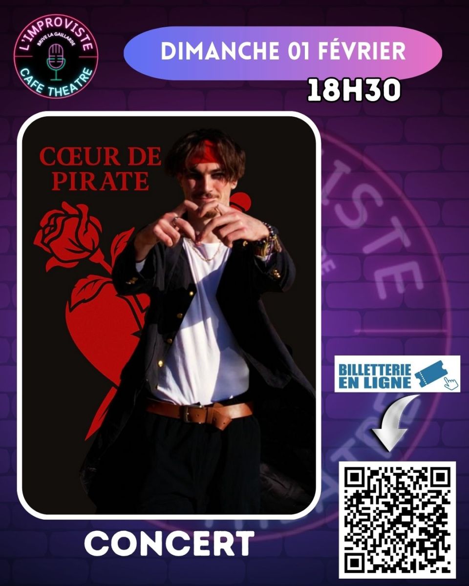 PIZ EN CONCERT – COEUR DE PIRATE