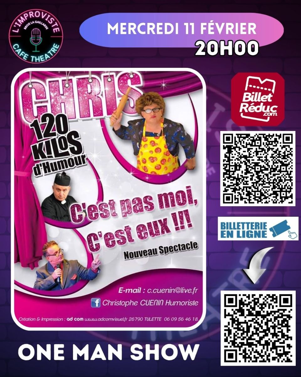 CHRIS – C’EST PAS MOI C’EST EUX !!!