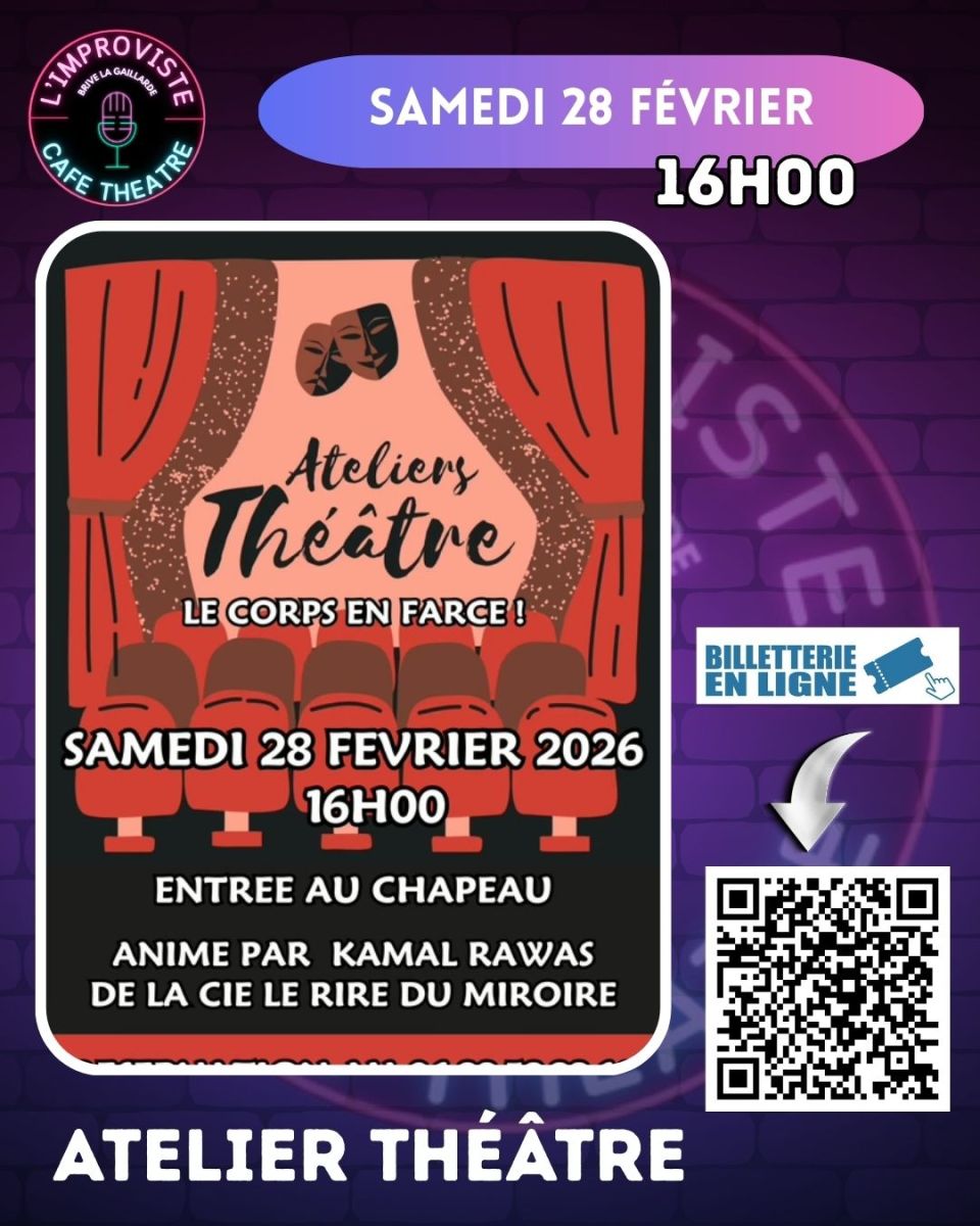 ATELIER THEÂTRE – Le Corps en Farce !