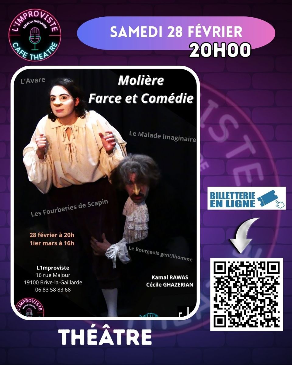 MOLIERE – Farce et Comédie