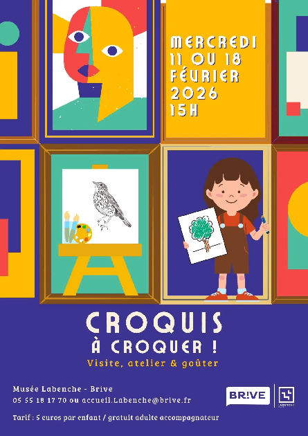 Visite, atelier & goûter (Musée Labenche)