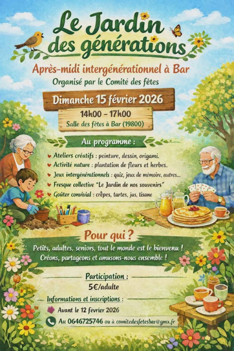 Le jardin des généations